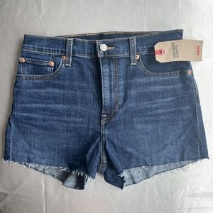 Levi's 501 women's high rise shorts size 8 NWT
